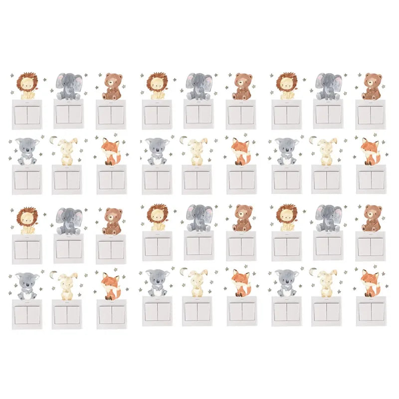 Søte dyr til barnerommet