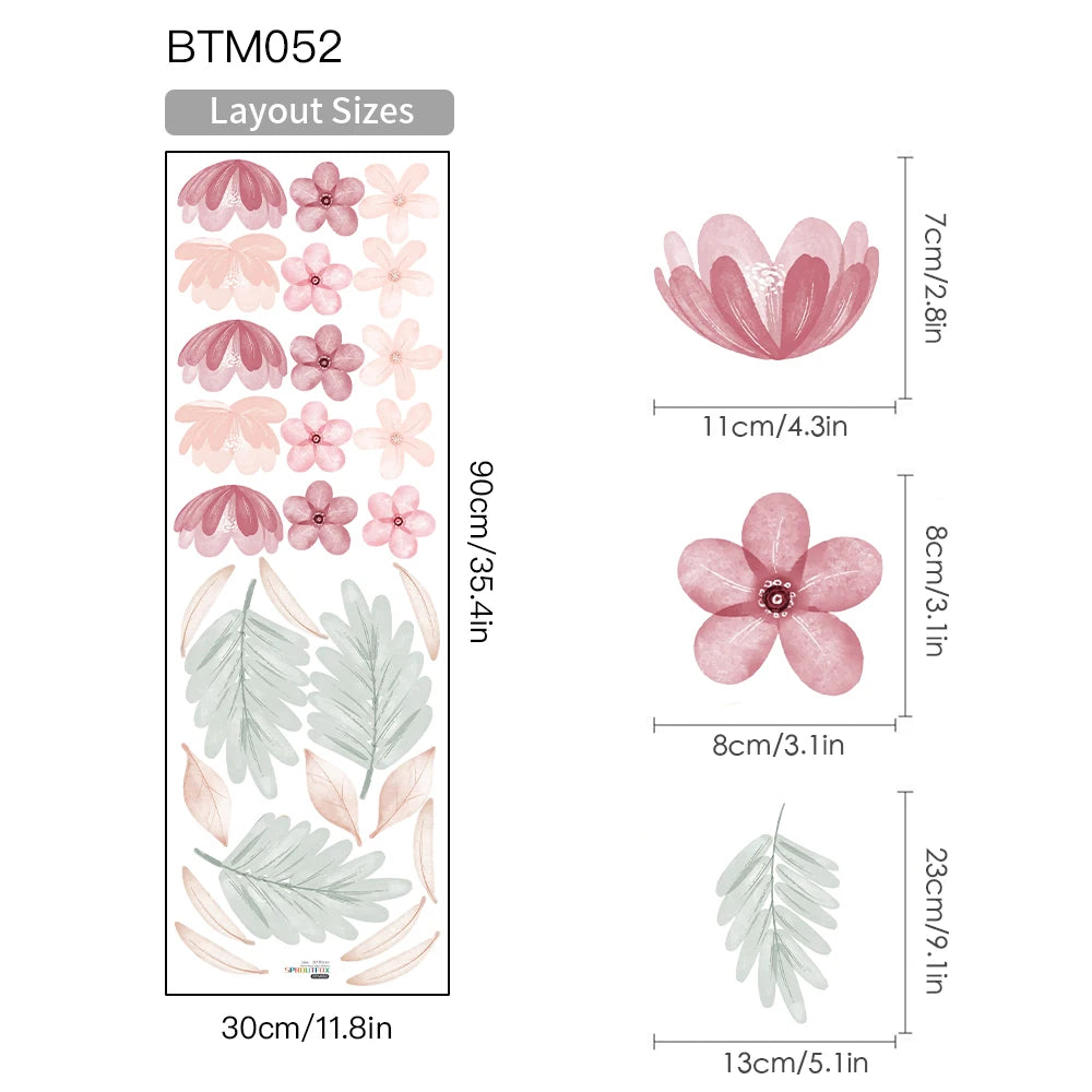 Botanisk veggdekor